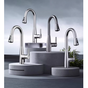 九牧卫浴抽拉式水龙头